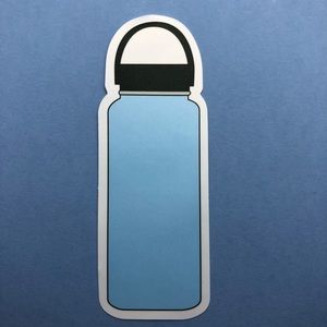 Accessories | 110 Hydroflask Blue Bottle Sticker Vsco | Poshmark